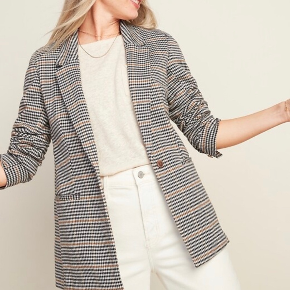 Old Navy Houndstooth Blazer